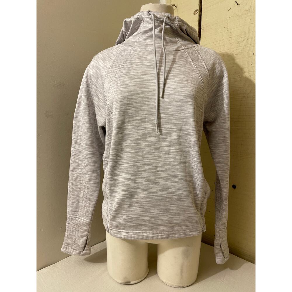 Athleta Size XS Hooded Sweater Women's‎ Grey Heathered Athletic